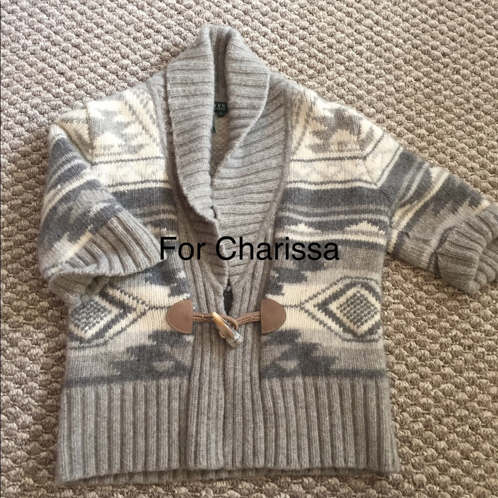 Ralph Lauren Gray Sweater